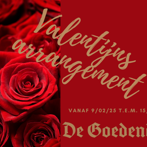 Valentijnsmenu (09/02/25 t/m 15/02/25)